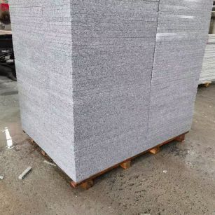 长沙 芝麻白火烧面1.8厚300*600地铺石，尺寸标准，厚薄均匀