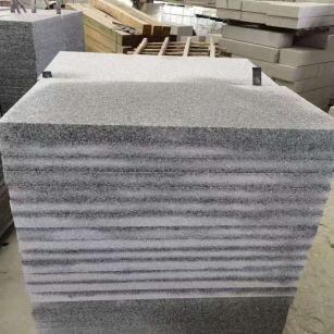 长沙 芝麻白5公分火烧地铺成品，900*400，规格可定制