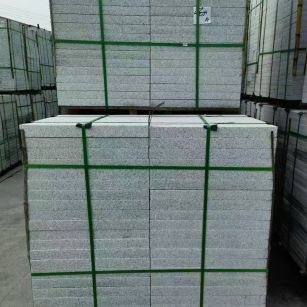 长沙 芝麻白火烧，园林广场市政工程地铺石，1.8~5.0厚均有现货