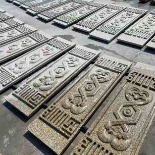 长沙 黄金麻花岗岩外墙雕刻板