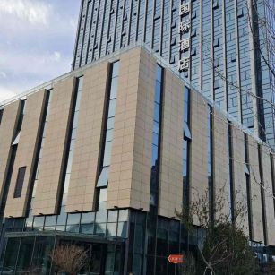 长沙 黄金麻花岗岩外墙干挂