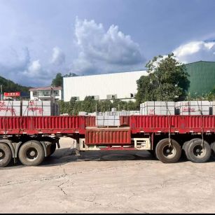 长沙 芝麻灰花岗岩地铺石出货日常