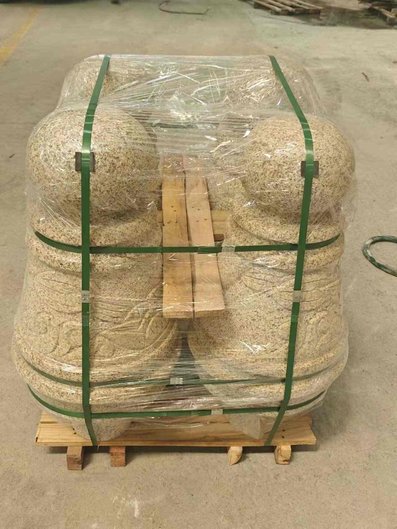 长沙 黄金麻异形定制雕花——棒棒糖挡车柱