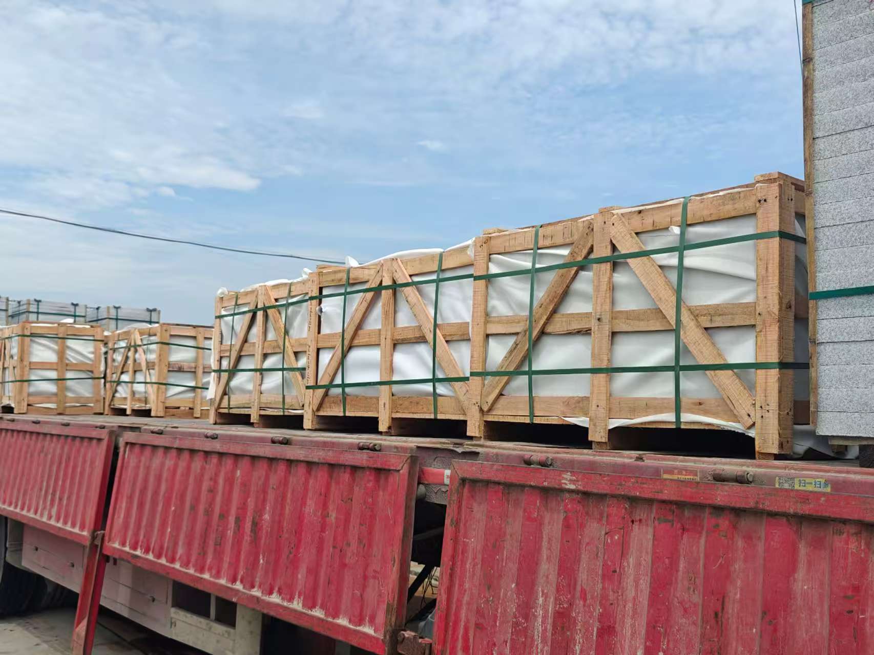 长沙 芝麻白花岗岩地铺石出口专车-泰国游