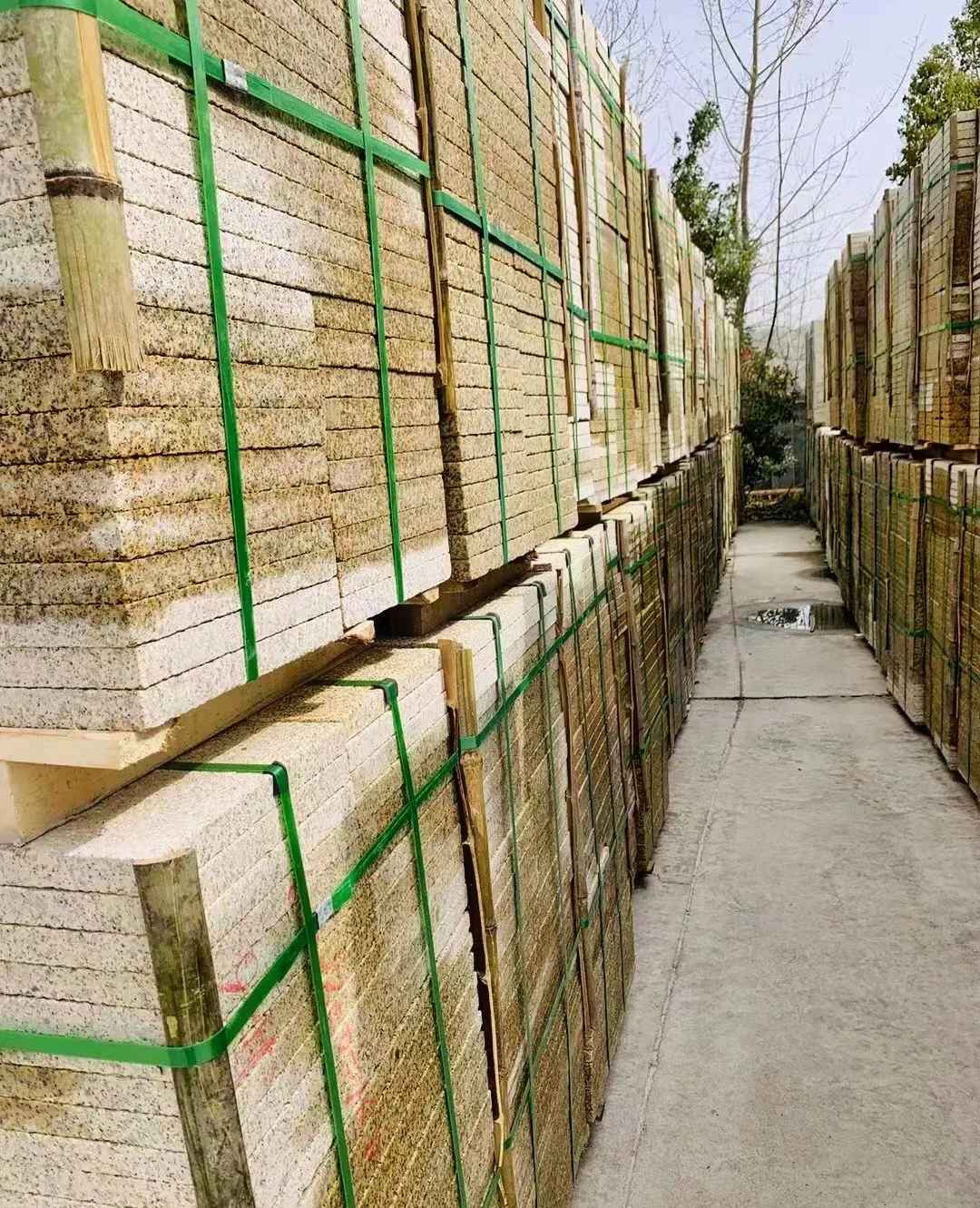 长沙 黄金麻花岗岩荔枝面地铺石