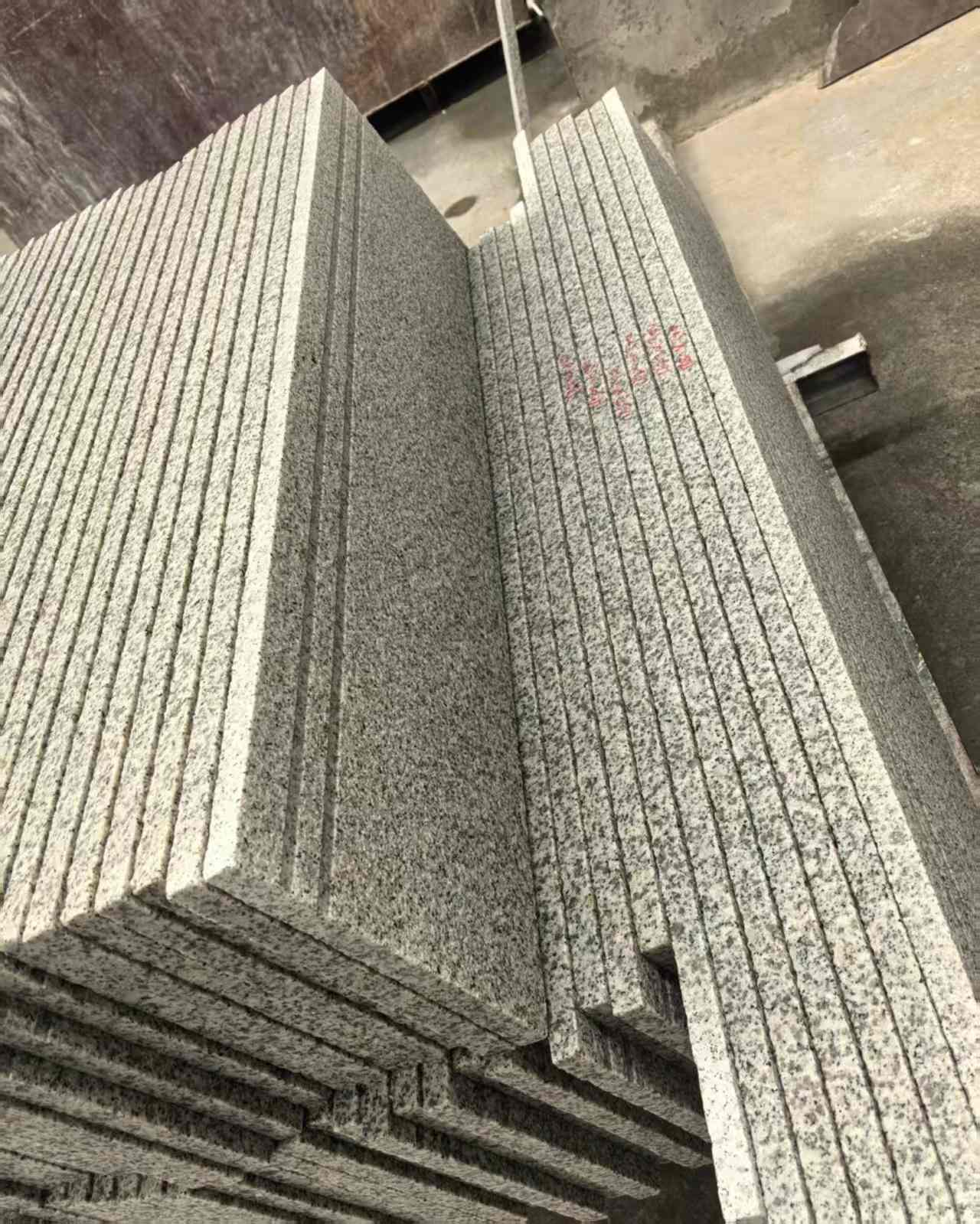 长沙 白麻荔枝面花岗岩楼梯踏步