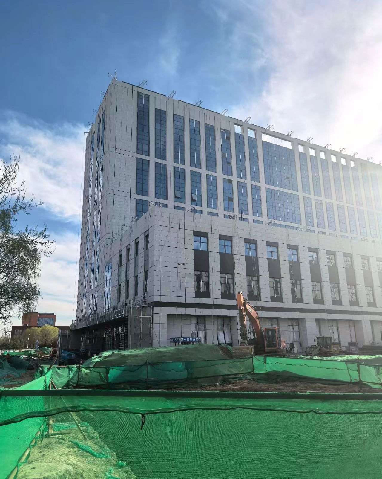 长沙 白麻花岗岩石材外墙干挂